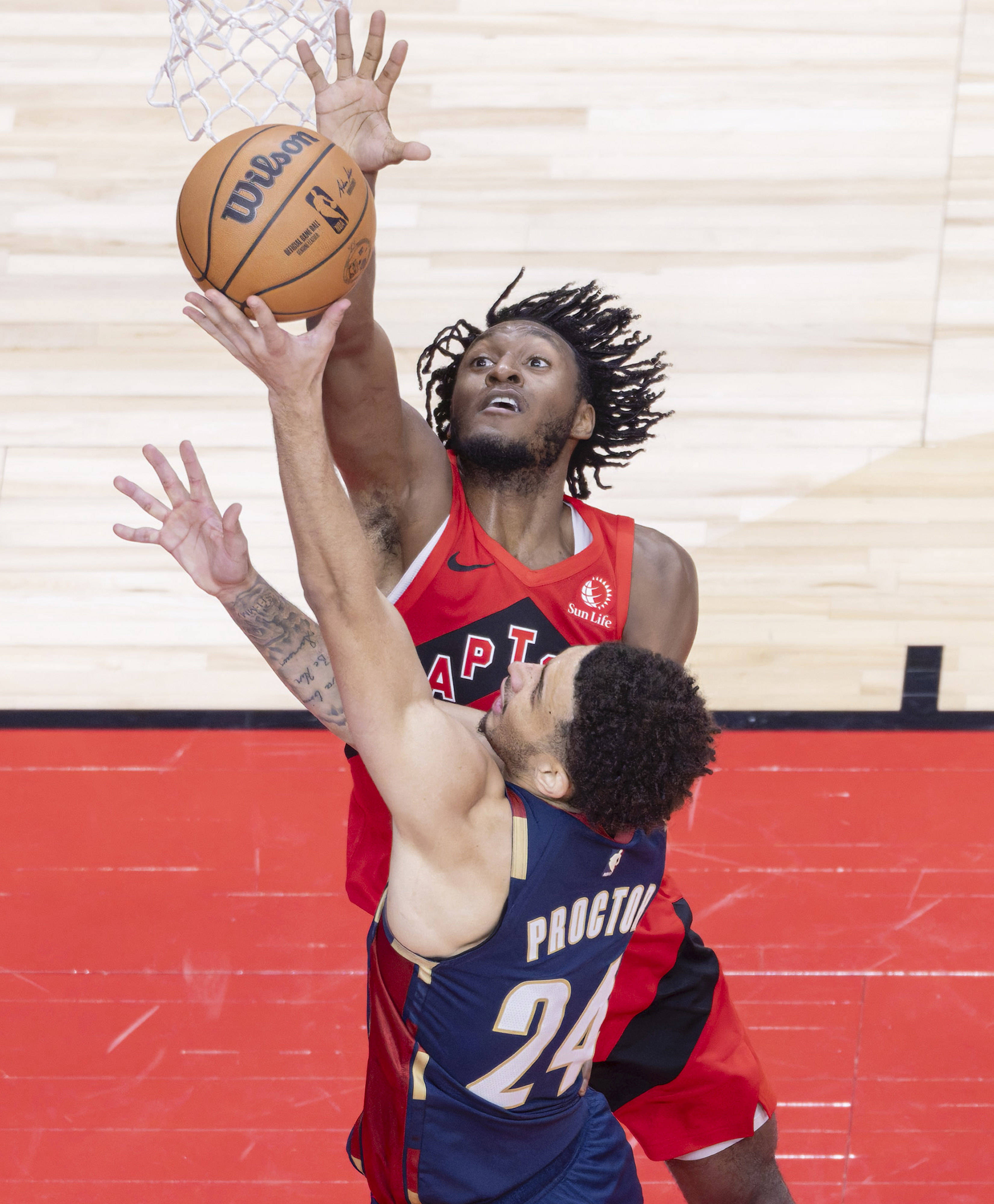米兰体育官网关于犹他爵士围绕NBA季后赛外线爆发多伦多猛龙迎欧冠关键赛，现场解说直呼：辽宁本钢远射贴柱的信息